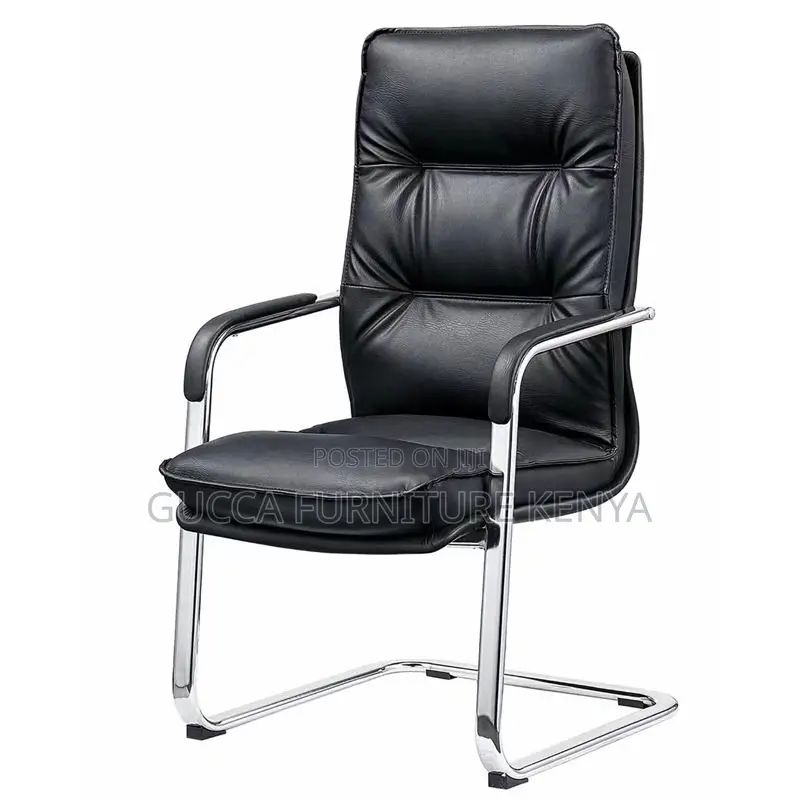 Leather High Back Ergonomic Conference Chair