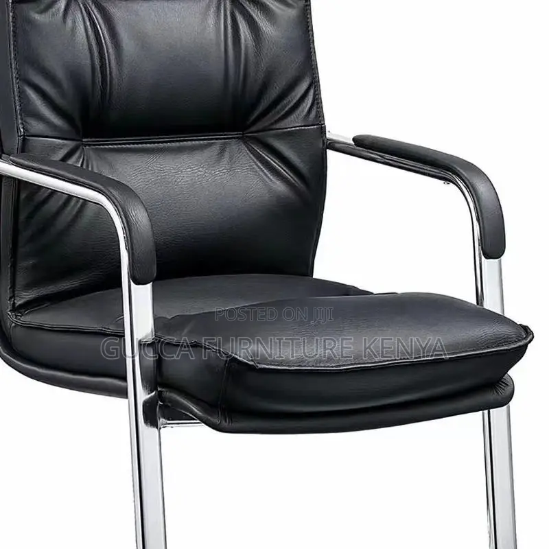 Leather High Back Ergonomic Conference Chair