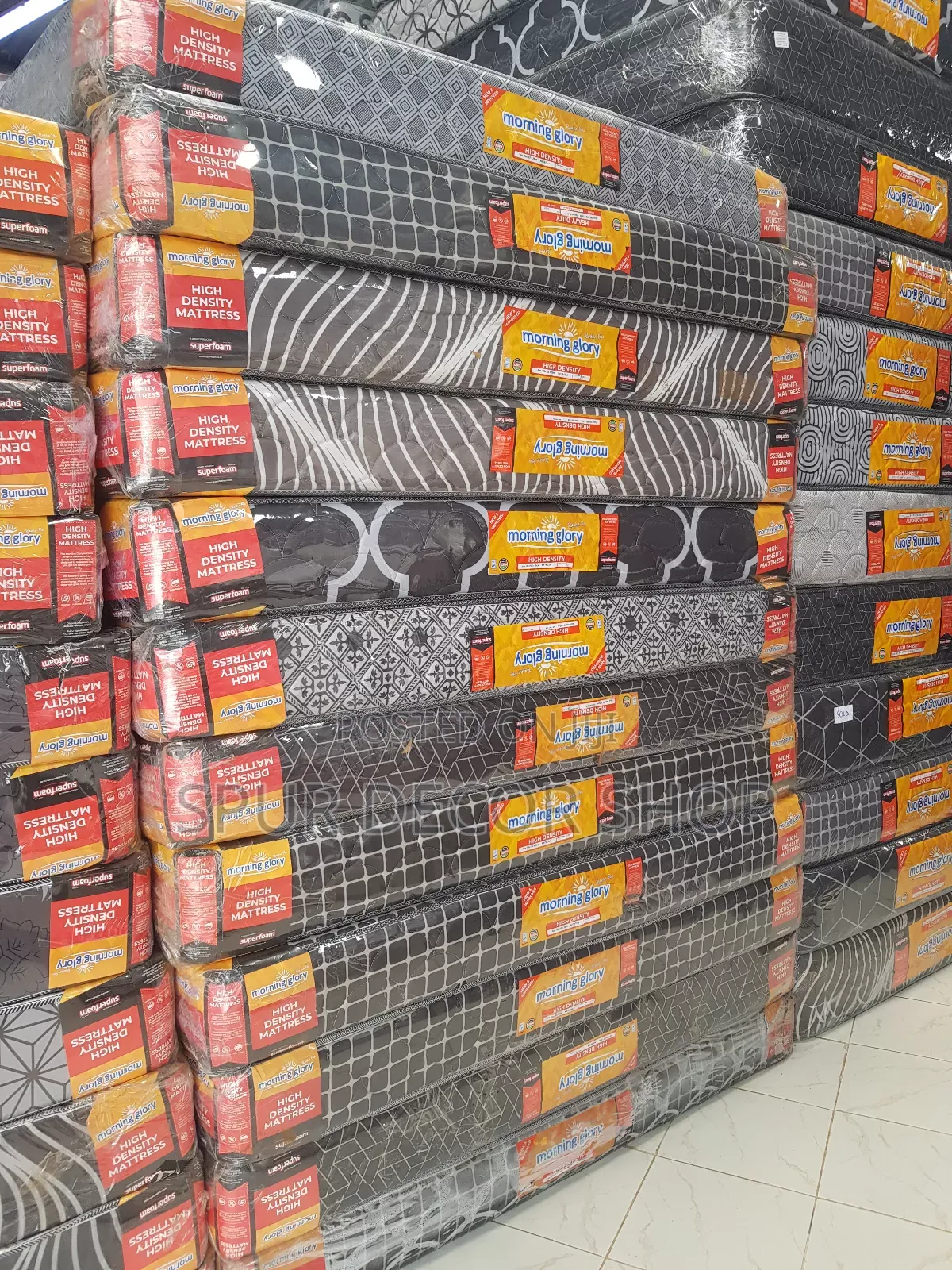 6×6 Heavy Duty Quilted Mattress. 8inches