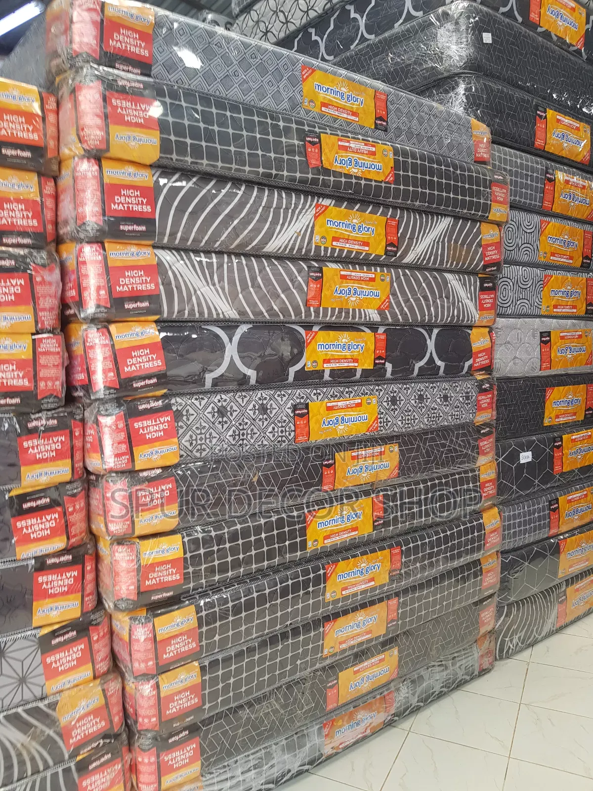 6×6 Heavy Duty Quilted Mattress. 8inches