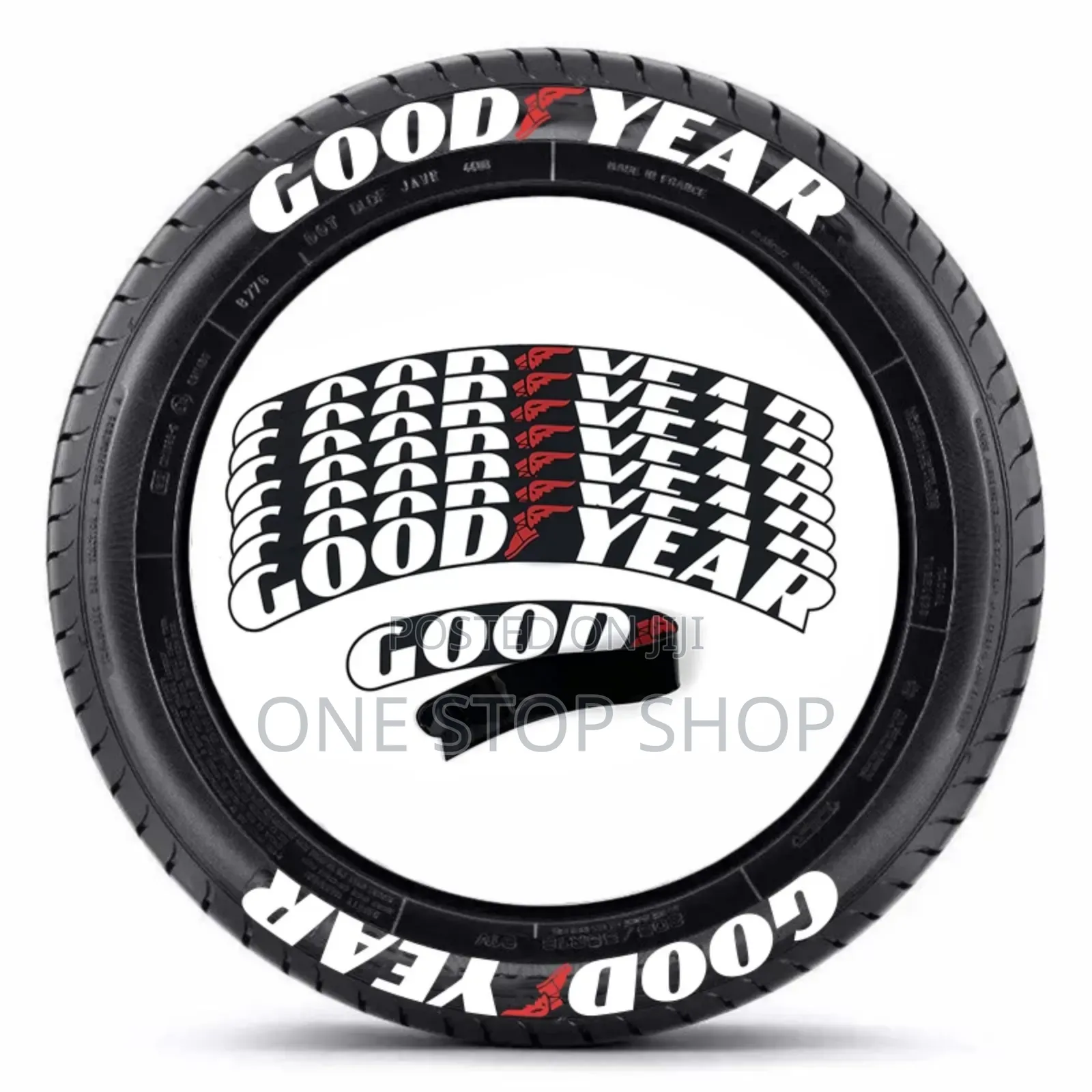 Good Year 3d Tire Stickers For Bikes Or Cars