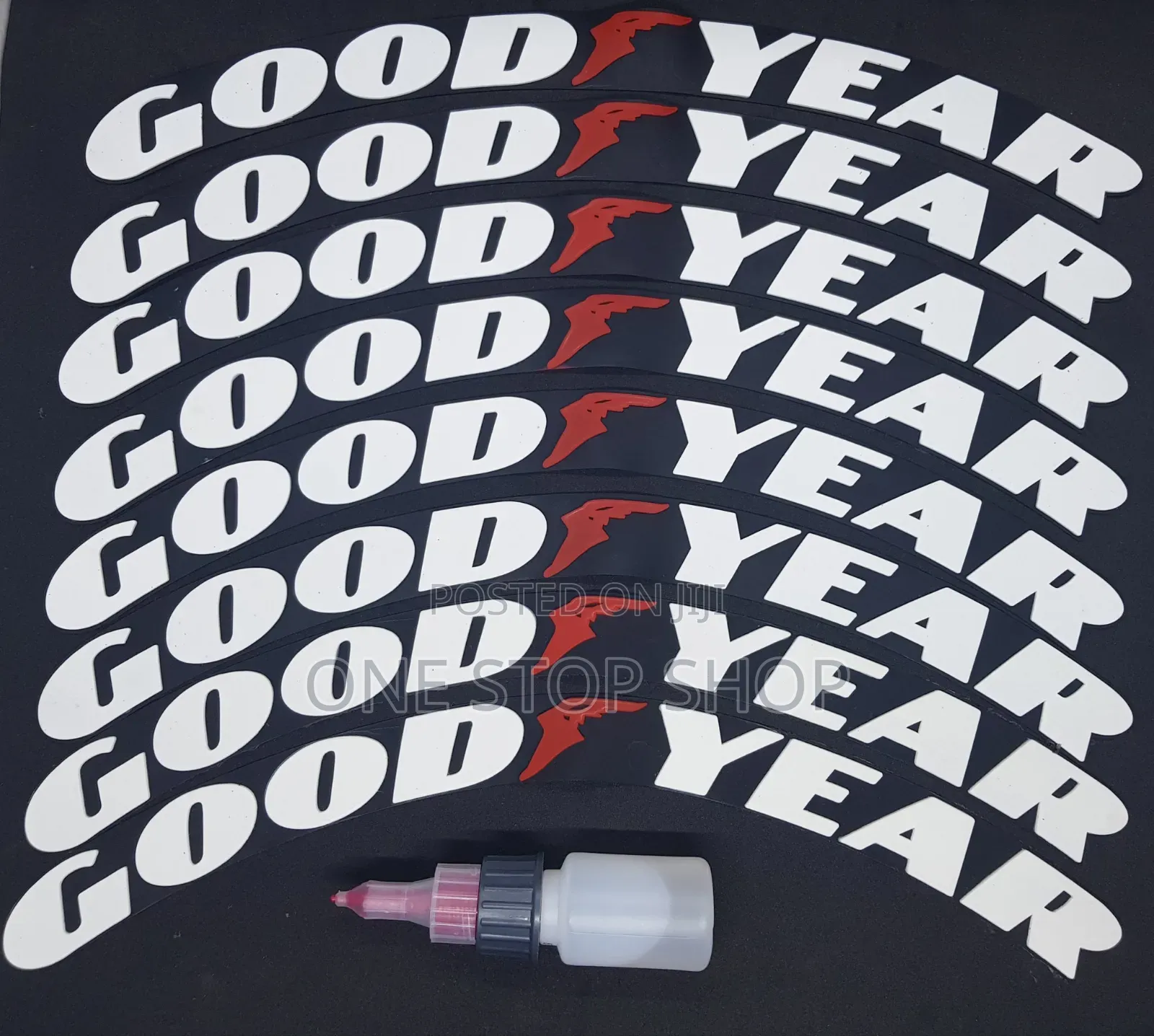 Good Year 3d Tire Stickers For Bikes Or Cars