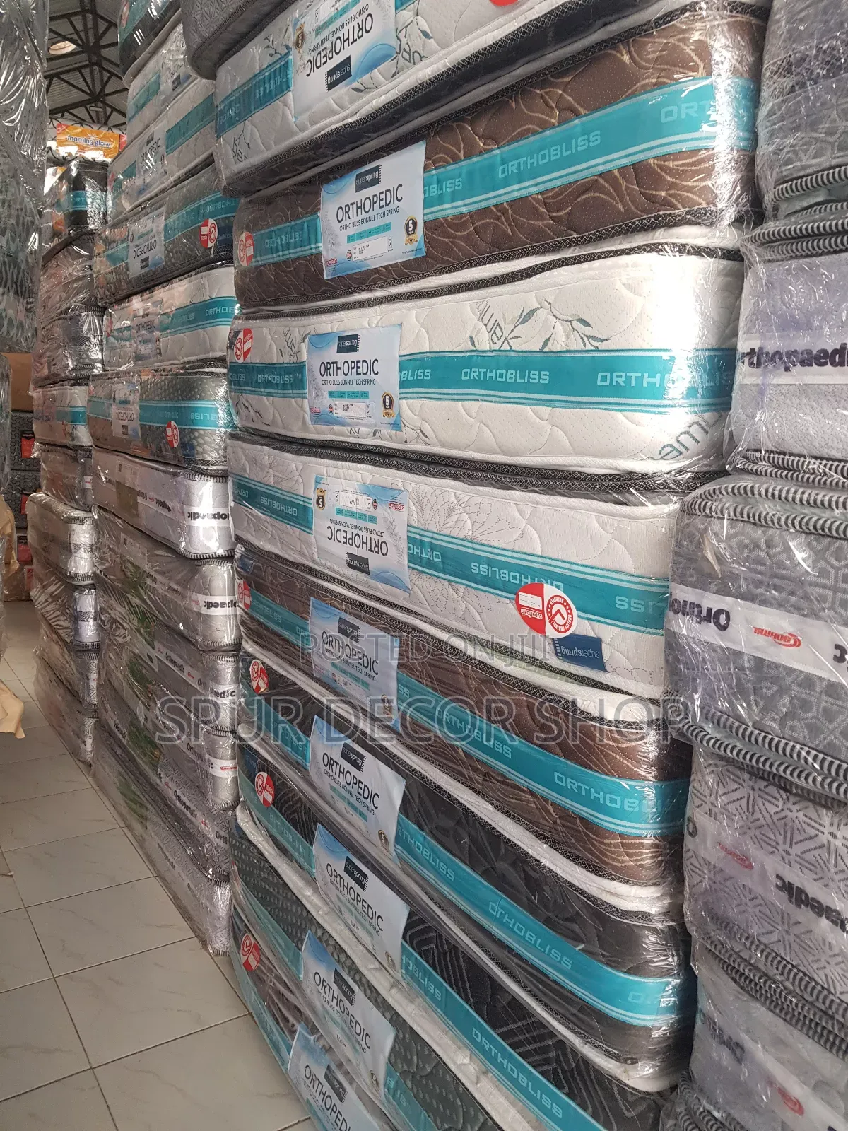 5×6 Orthobliss Spring Mattress 10 Inches