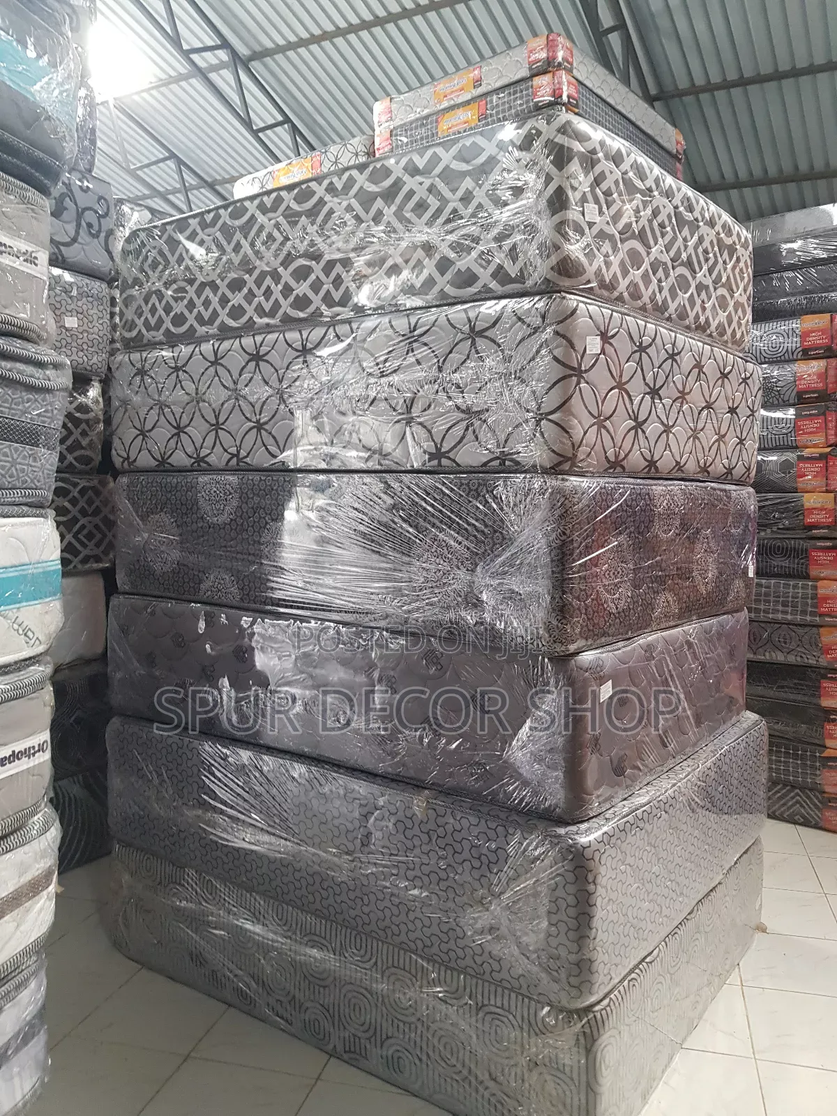 6×6 Heavy Duty Quilted Mattress. 16 Inches