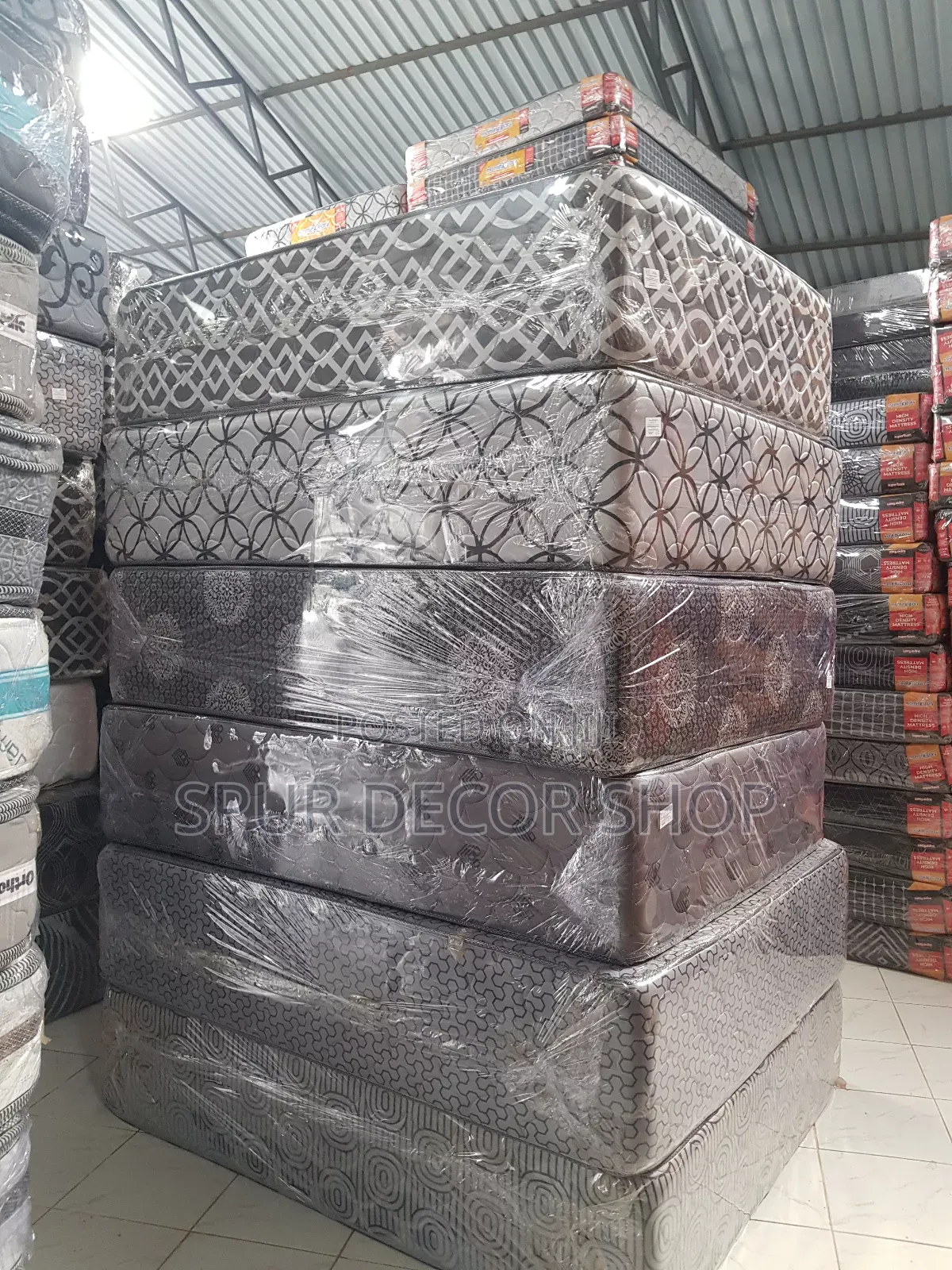 6×6 Heavy Duty Quilted Mattress. 16 Inches