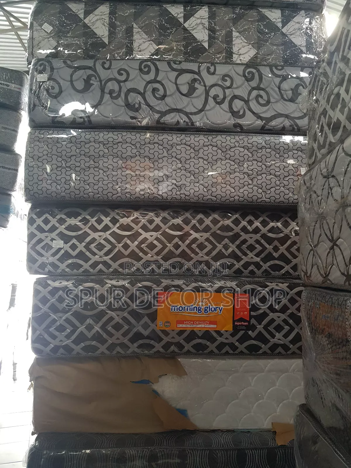 6×6 Heavy Duty Quilted Mattress. 16 Inches