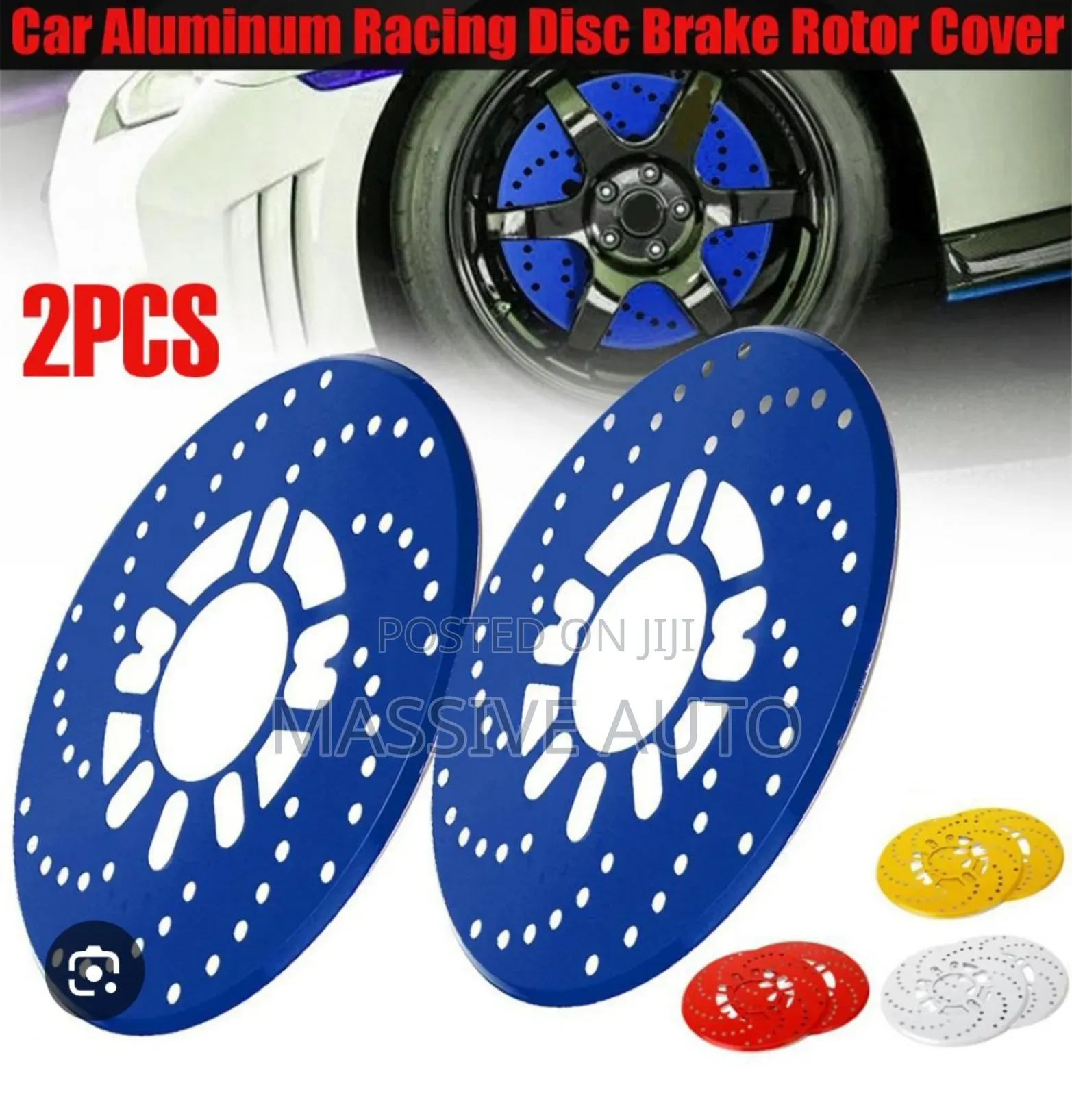 Car Aluminium Racing Disc Rotor Cover/ Wheel Disc Brake Cover