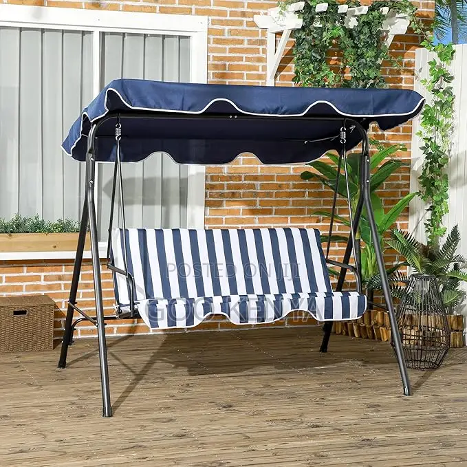 Home Swing Chair;Waterproof Outdoor Swing Chair With Attached Umbrella