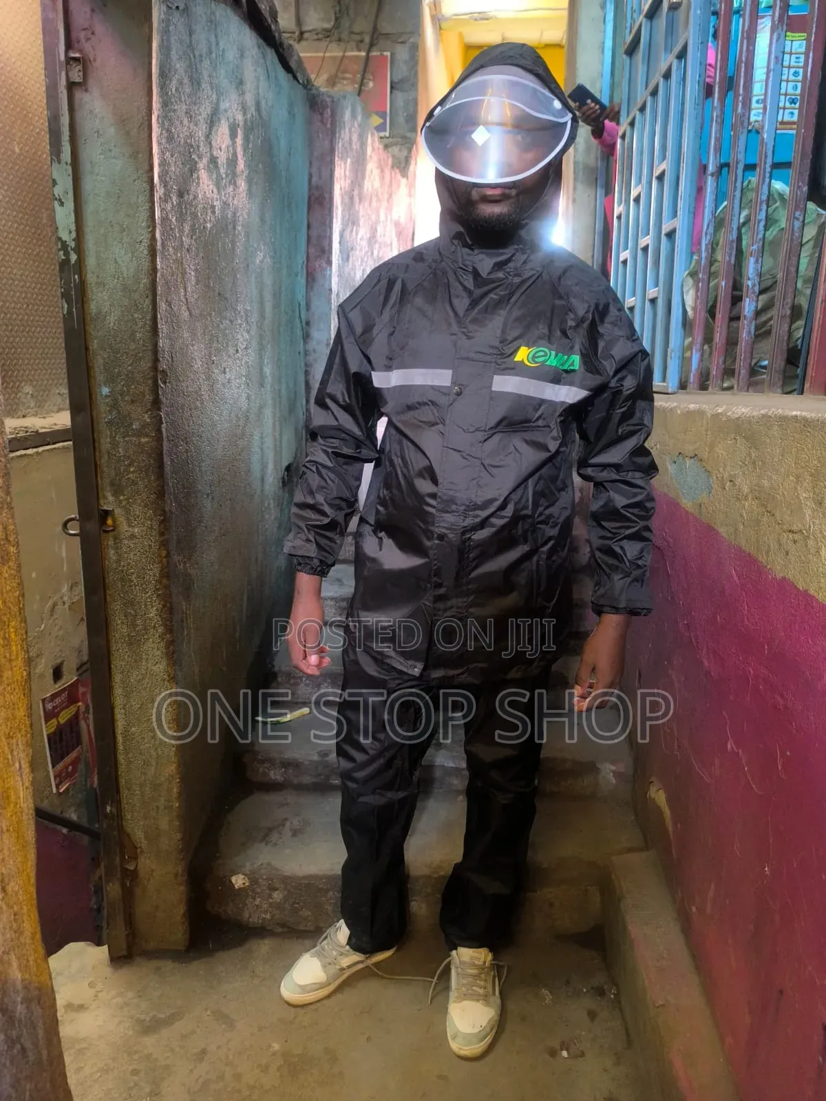 Motorcycle Rain Gear Cycling Rain Coat And Trouser