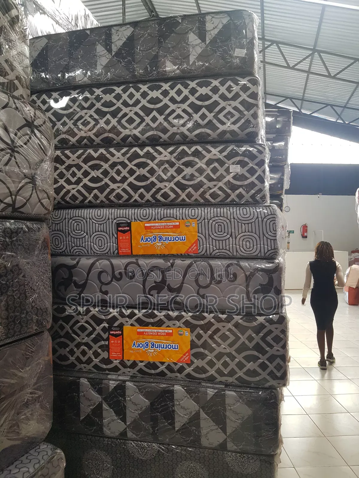 6×6 Heavy Duty Quilted 12 Inch Mattress