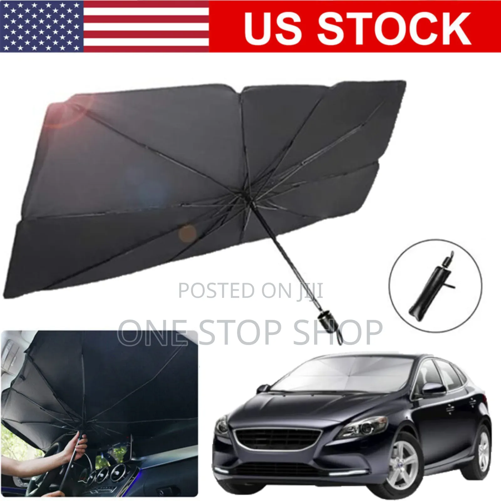 Car Windshield Sunshade Umbrella Type