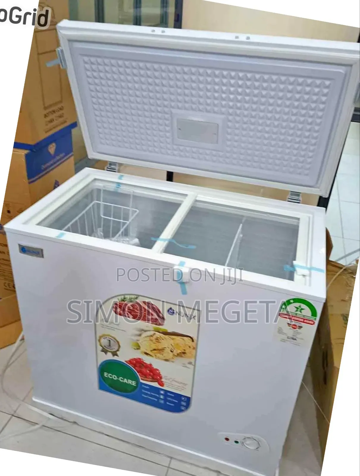 Nunix 200 Litres Freezer Payment on Delivery