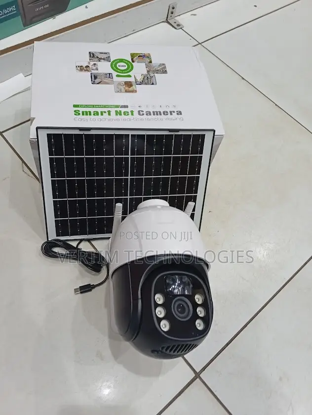 Smartnet Camera Single Lens V380 Pro Solar Powered 4g Outdoor Camera