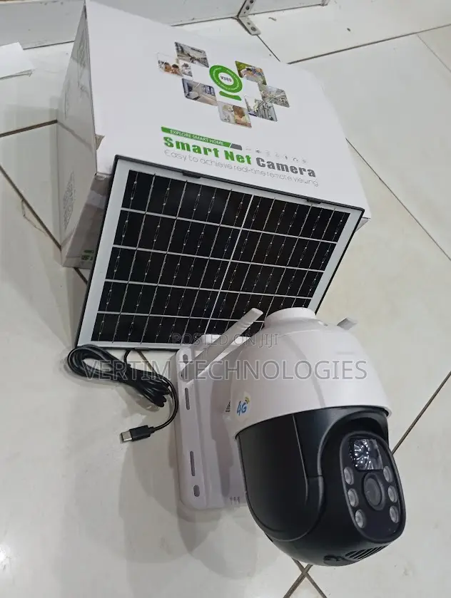 V380 Single Lens 4g Simcard Wireless Solar PTZ Camera