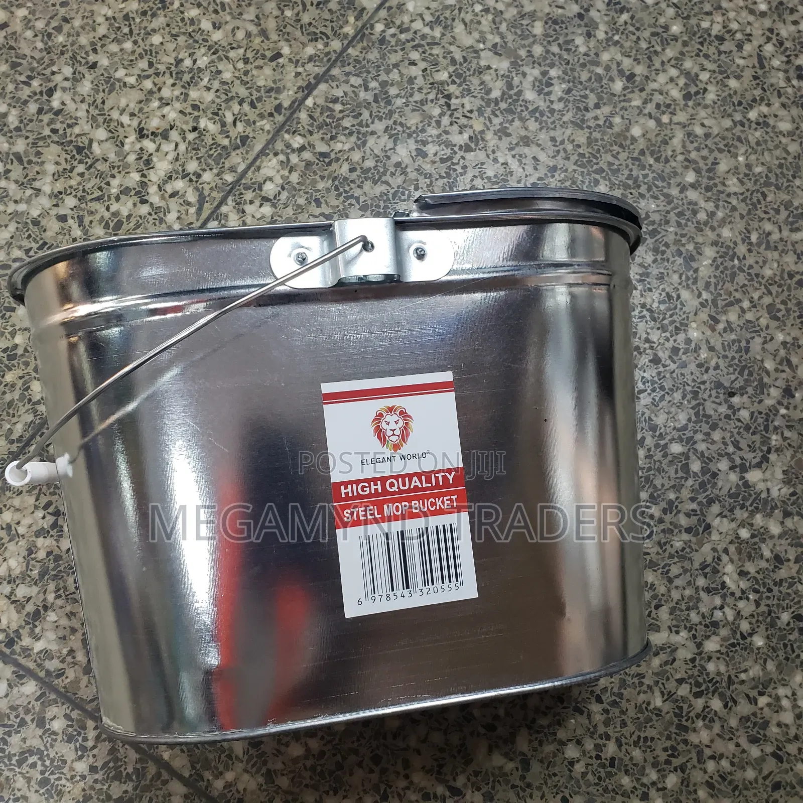 Metallic Mop Bucket / Stainless Steel Mop Bucket