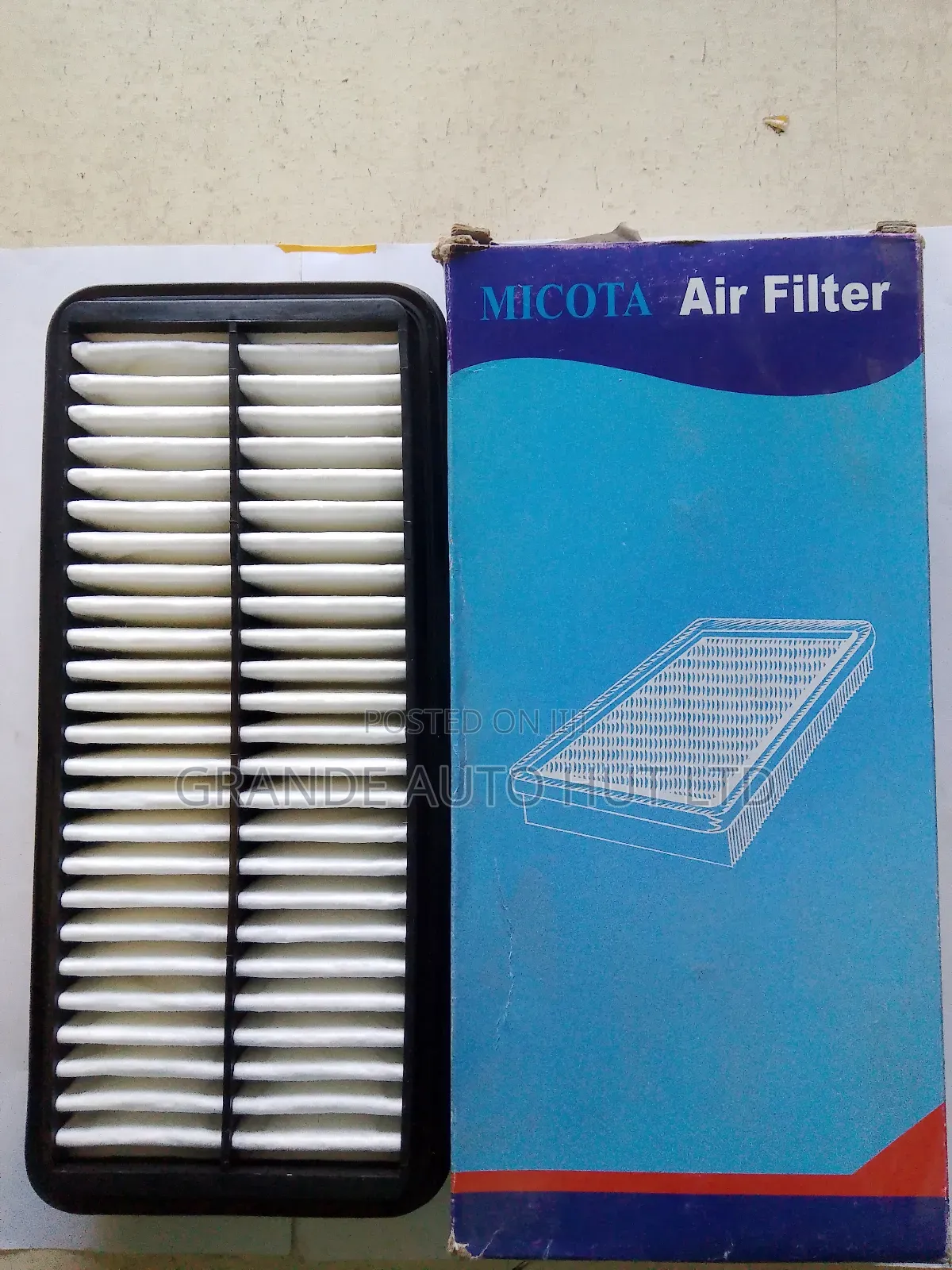 Air Filter Kia Picanto (Micota Brand)