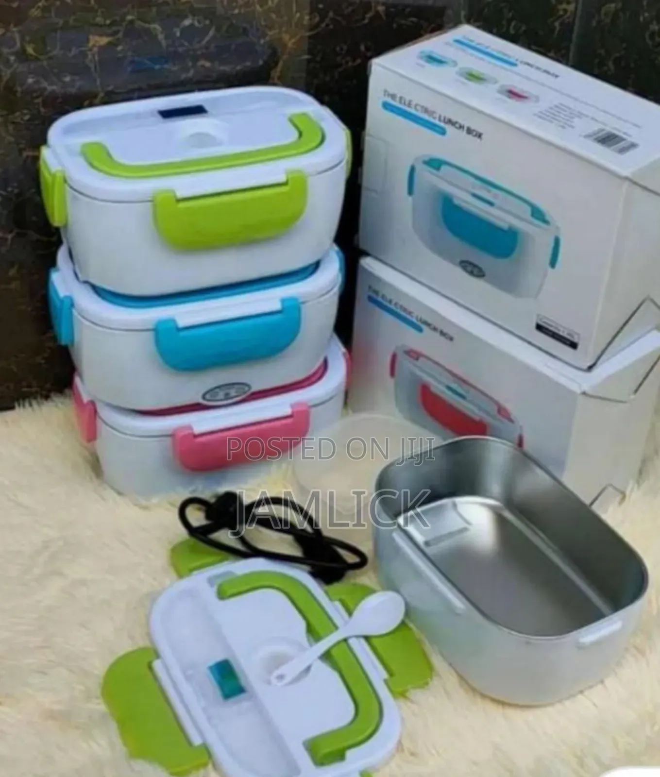 Electric Lunch Box – Metallic Insert - Js