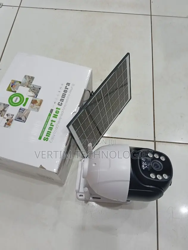 Single Lens Solar Powered 4g V380 Outdoor CCTV Camera