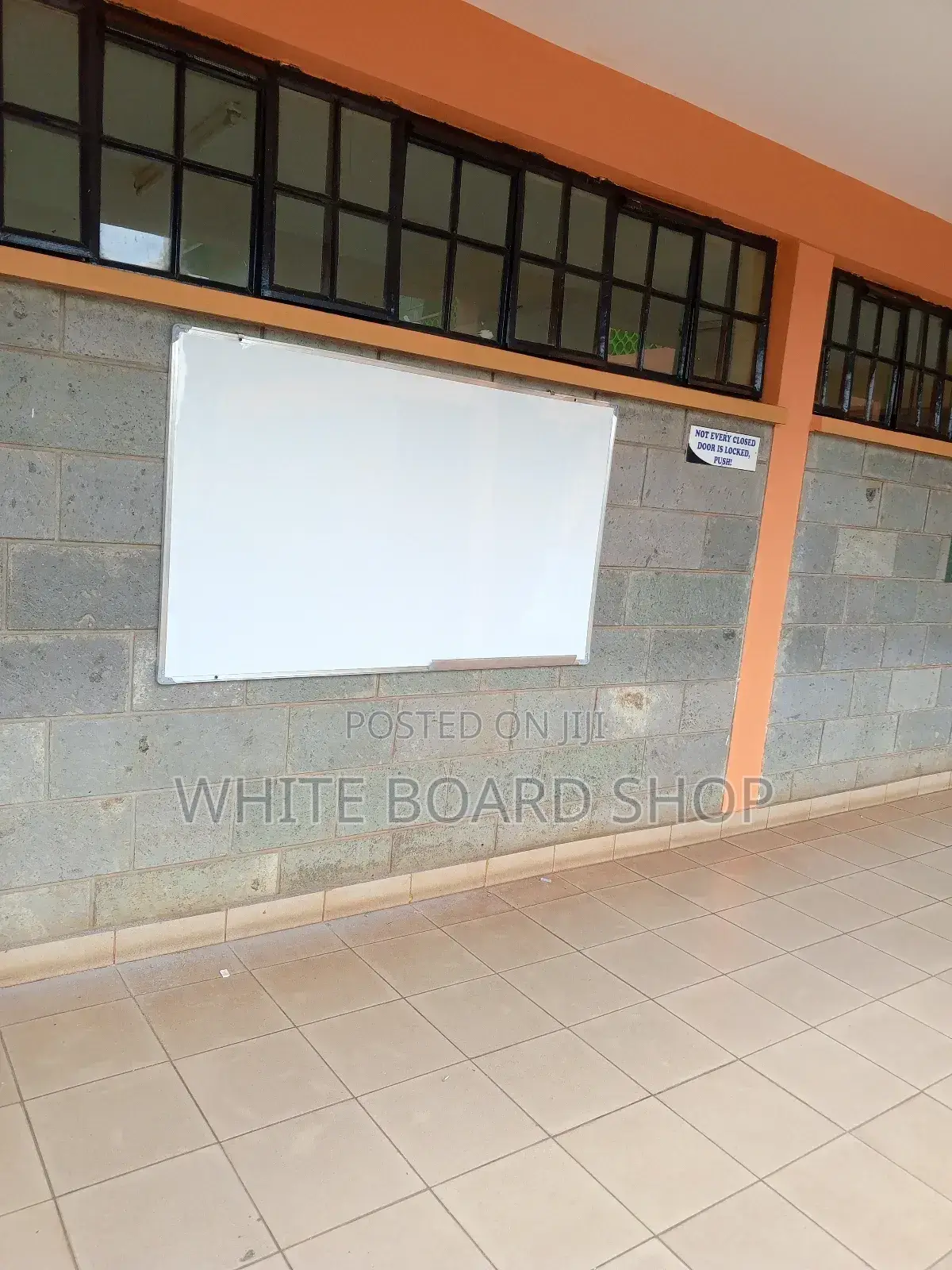 White Board for School Corridors 1.4m X 0.9 M