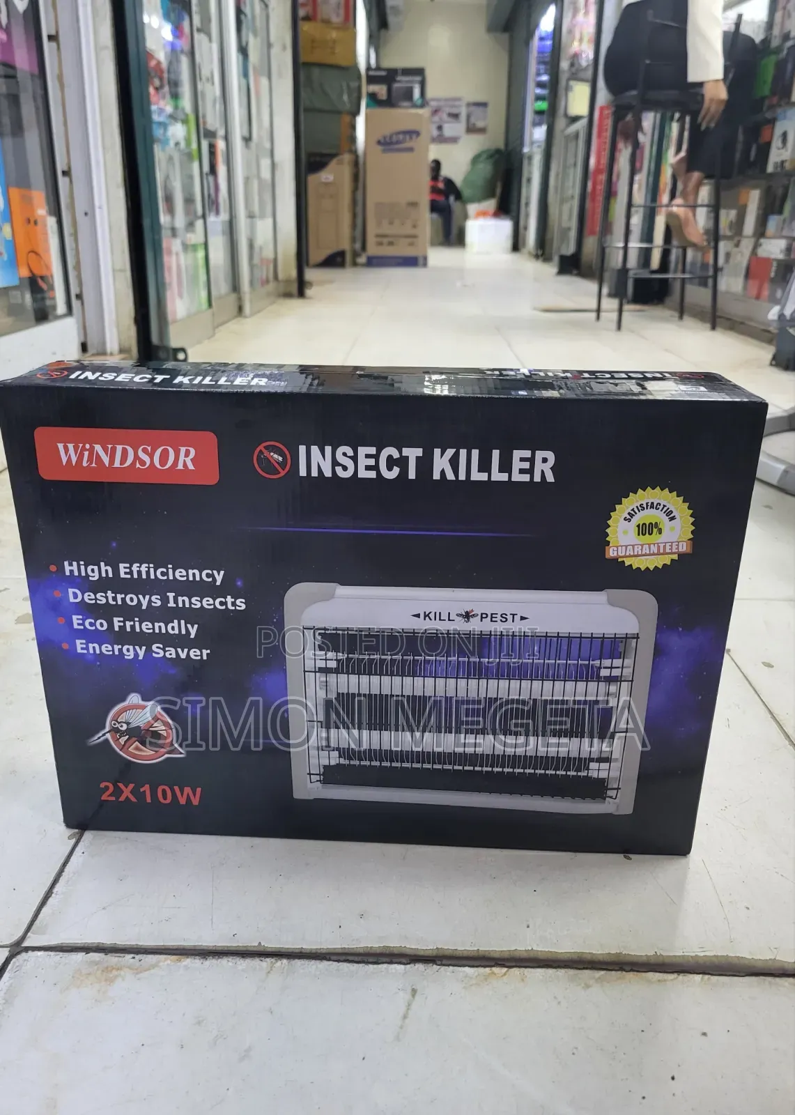 2×10 Watts Windsor Insect Killer Machine