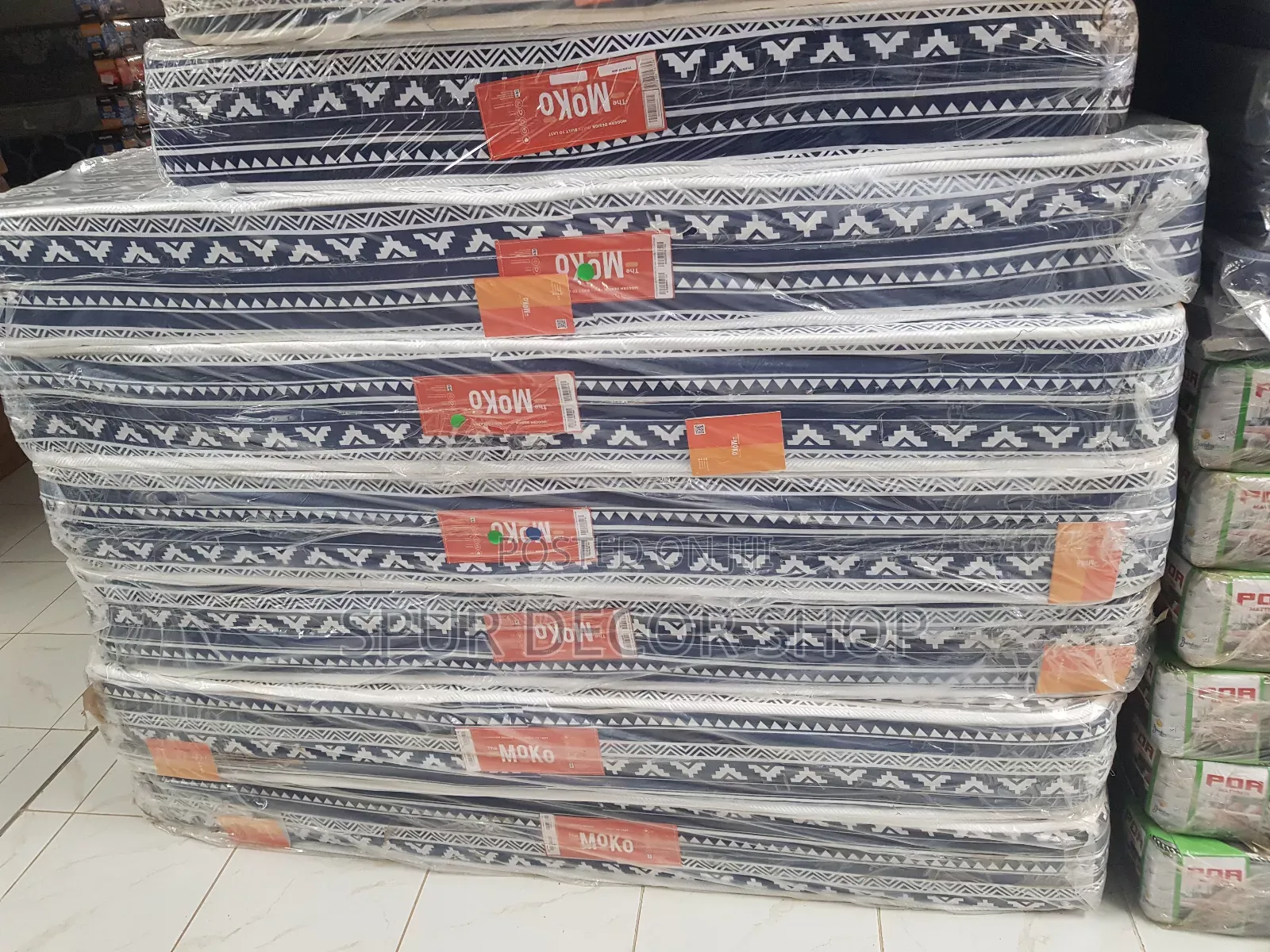 6×6 Moko Heavy Duty Mattress. 10 Inches