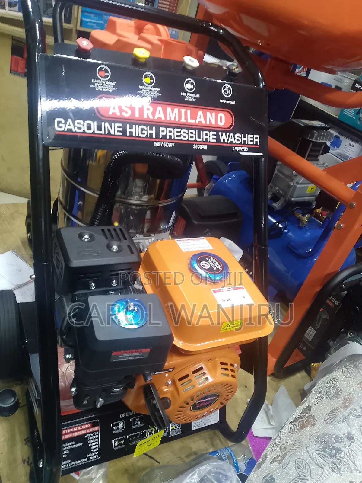 High Pressure 3600psi Astramilano Car Wash Machine/Car Wash 3600psi