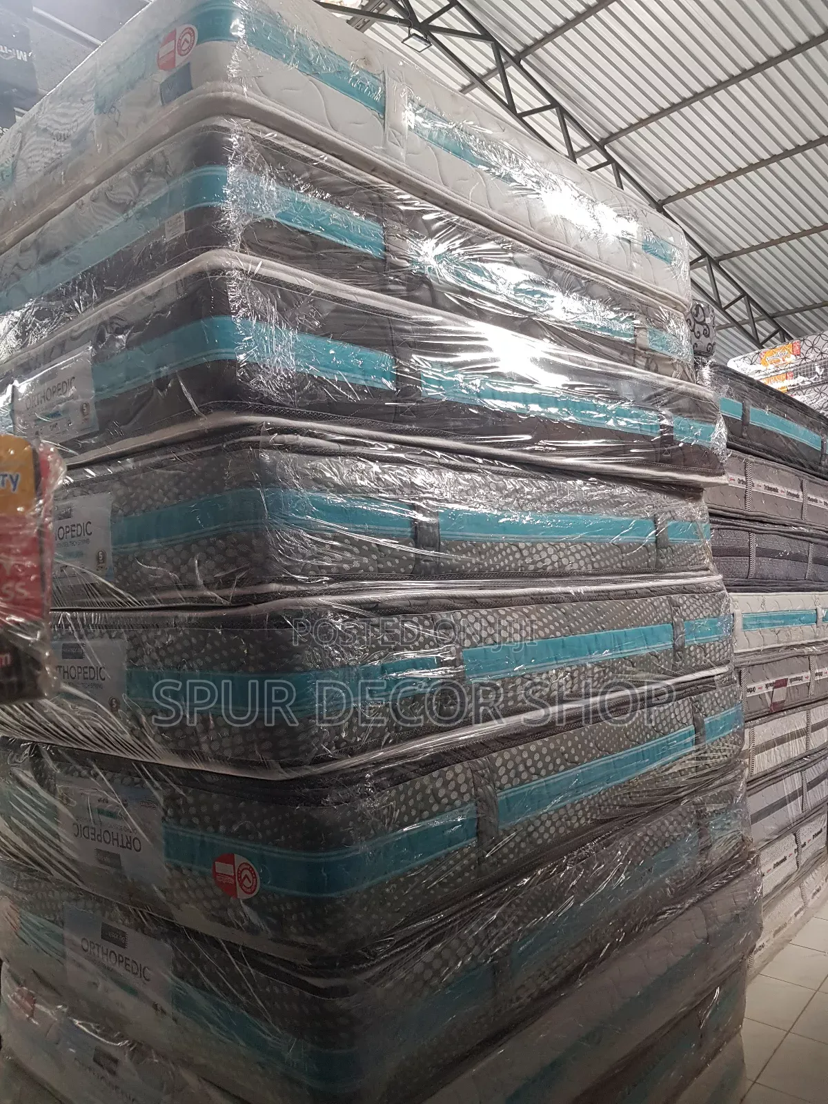 6×6 10 Inch Orthobliss Spring Mattress