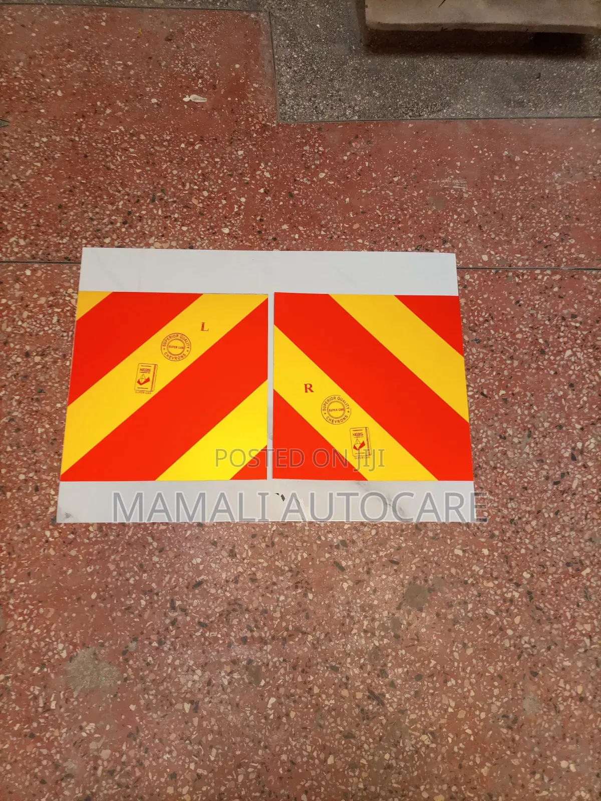 Pick-Up Truck Chevron Reflector Stickers 2pcs