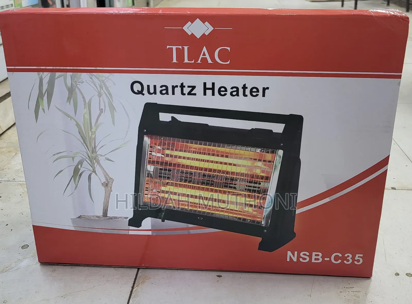 Tlac Quartz Room Heater With Humidifier