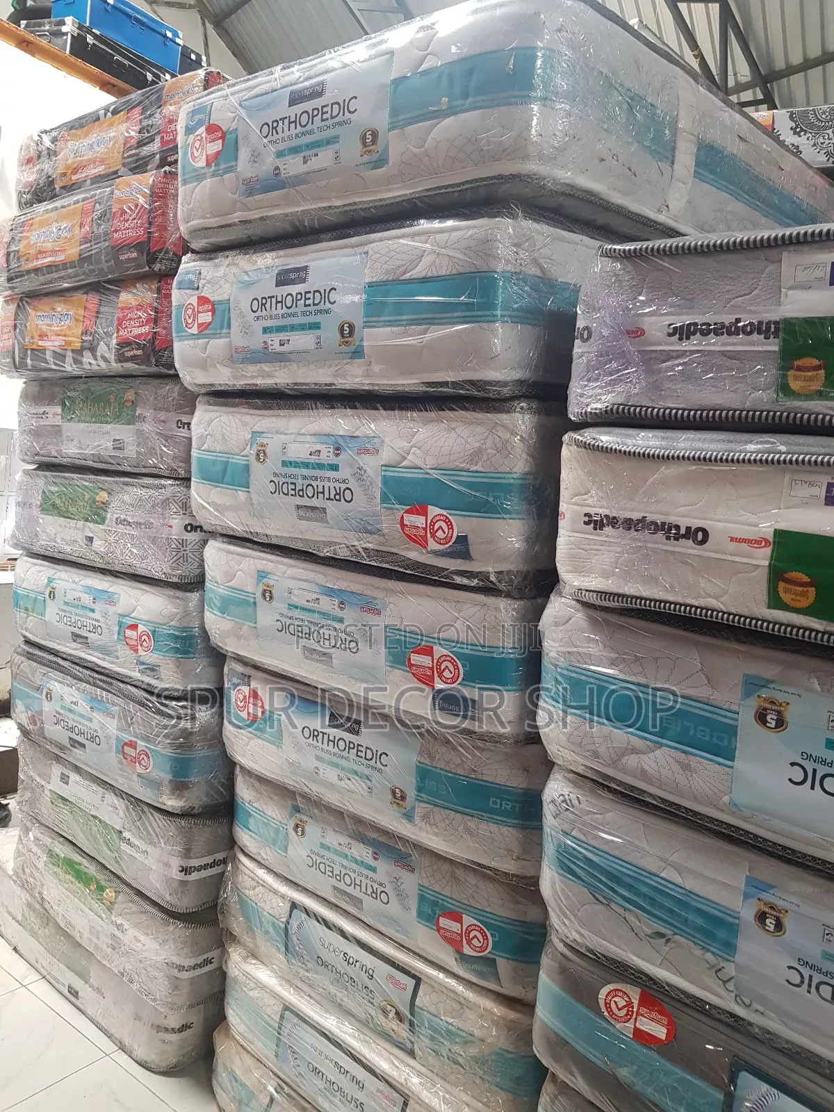 4×6 Orthobliss Spring Mattress. 10 Inches