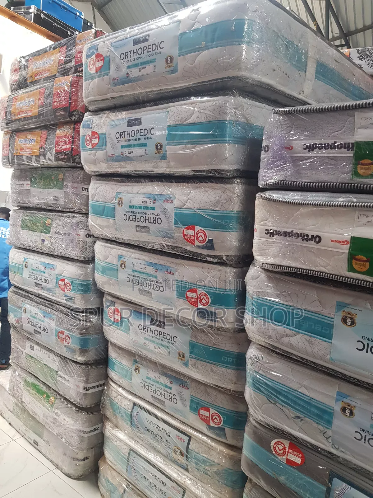 4×6 Orthobliss Spring Mattress. 10 Inches
