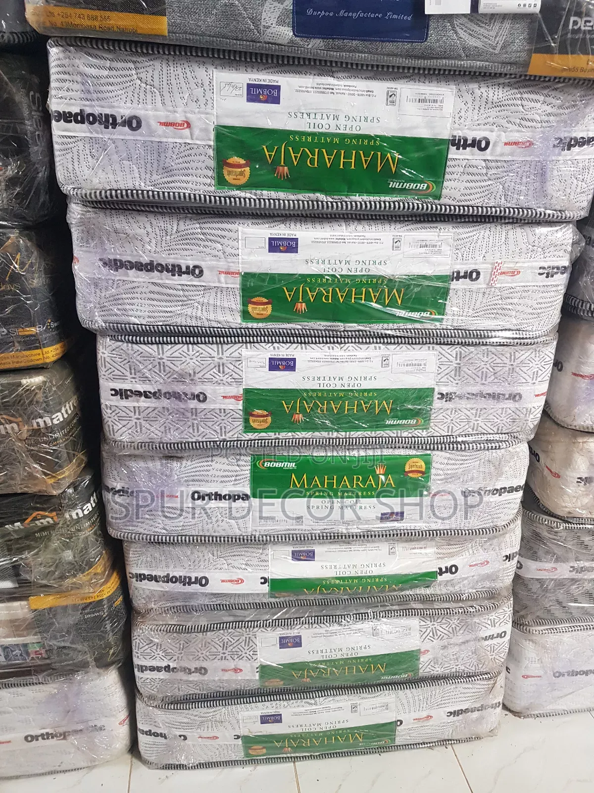 Maharaja 4×6 10inches Spring Mattress