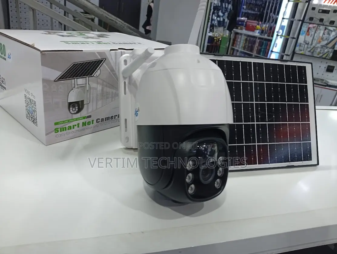 Single Lens 4g Simcard Solar PTZ Camera