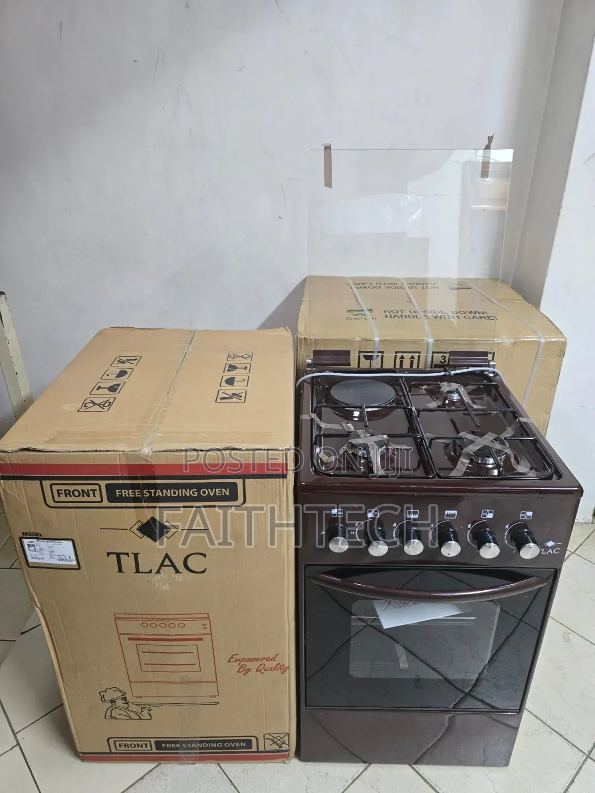 Turkey 50*55 Tlac 3+1 Standing Cooker With Gas Sensor