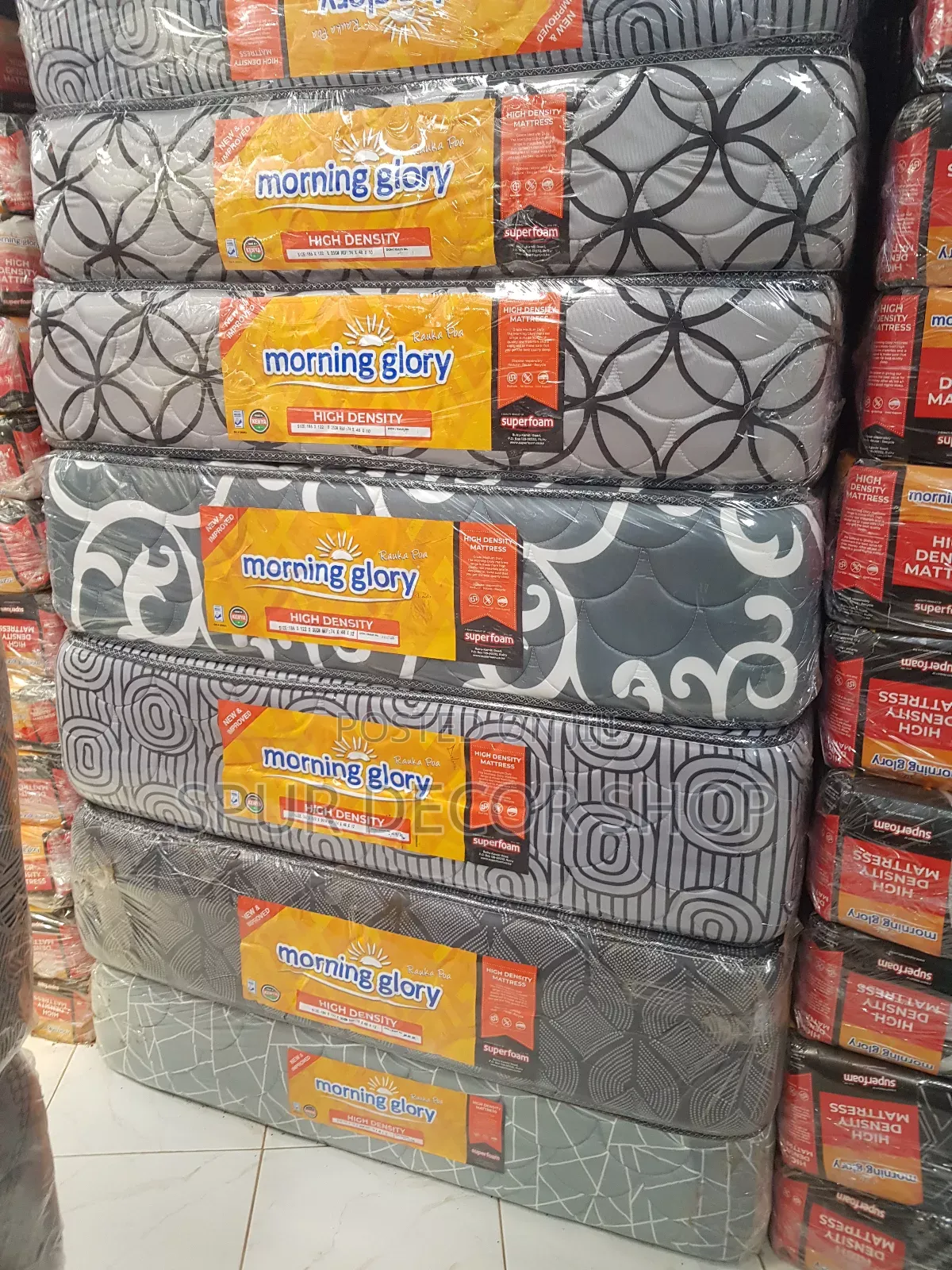 4.5 × 6 Heavy Duty Quilted Mattress 12inches Thick