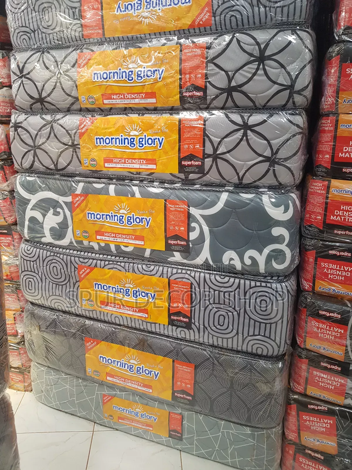 4.5 × 6 Heavy Duty Quilted Mattress 12inches Thick