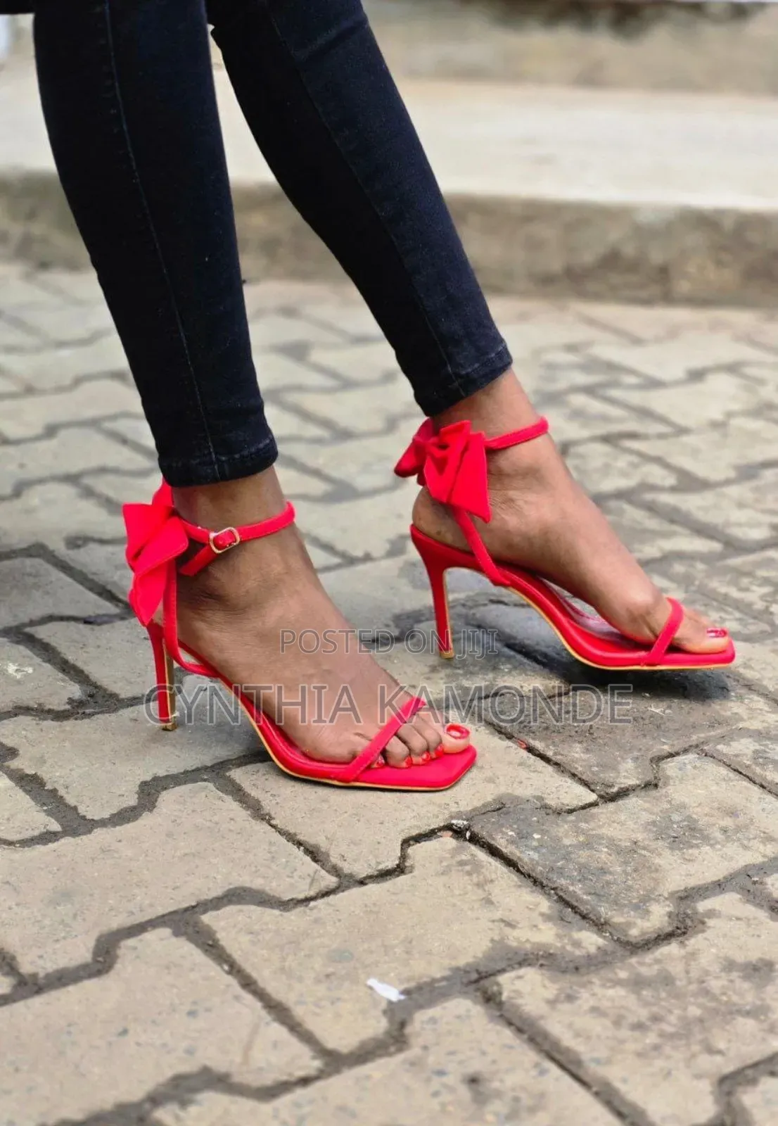 Elegant Bowtie Stiletto Heels