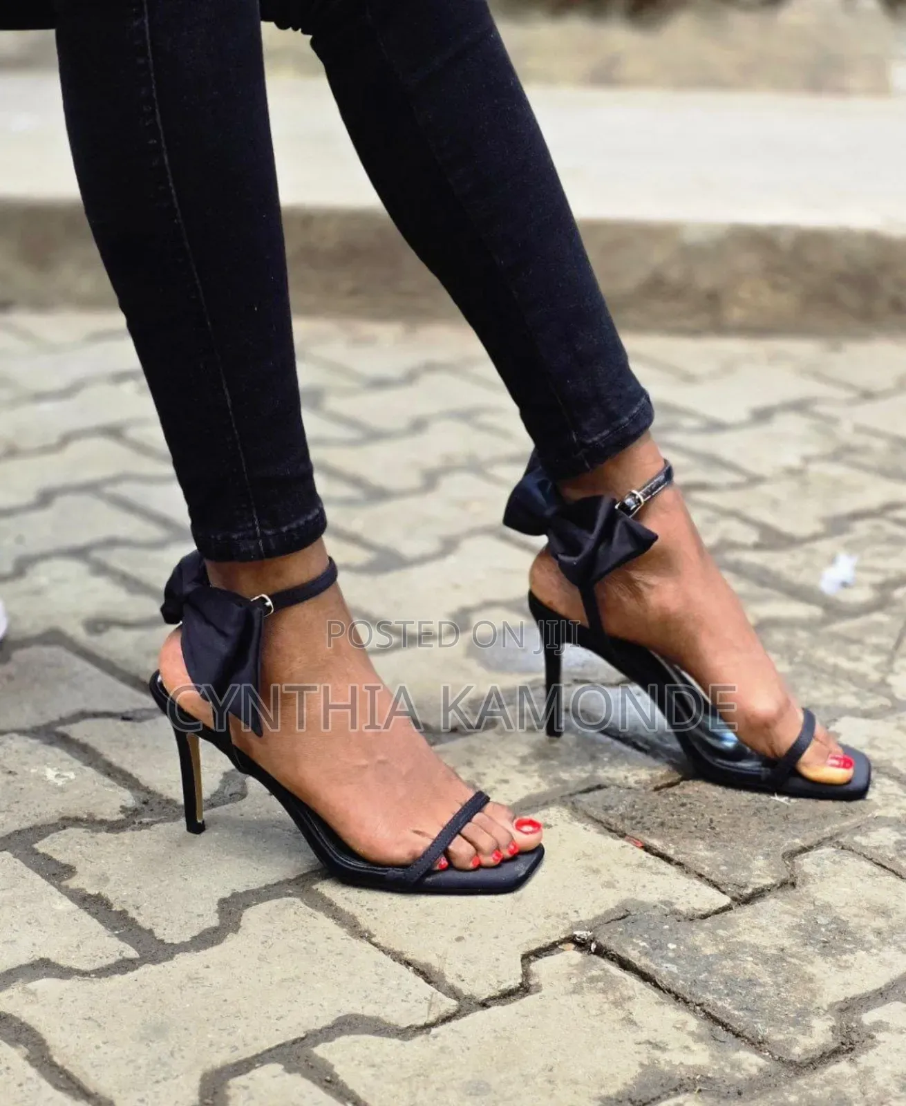 Elegant Bowtie Stiletto Heels