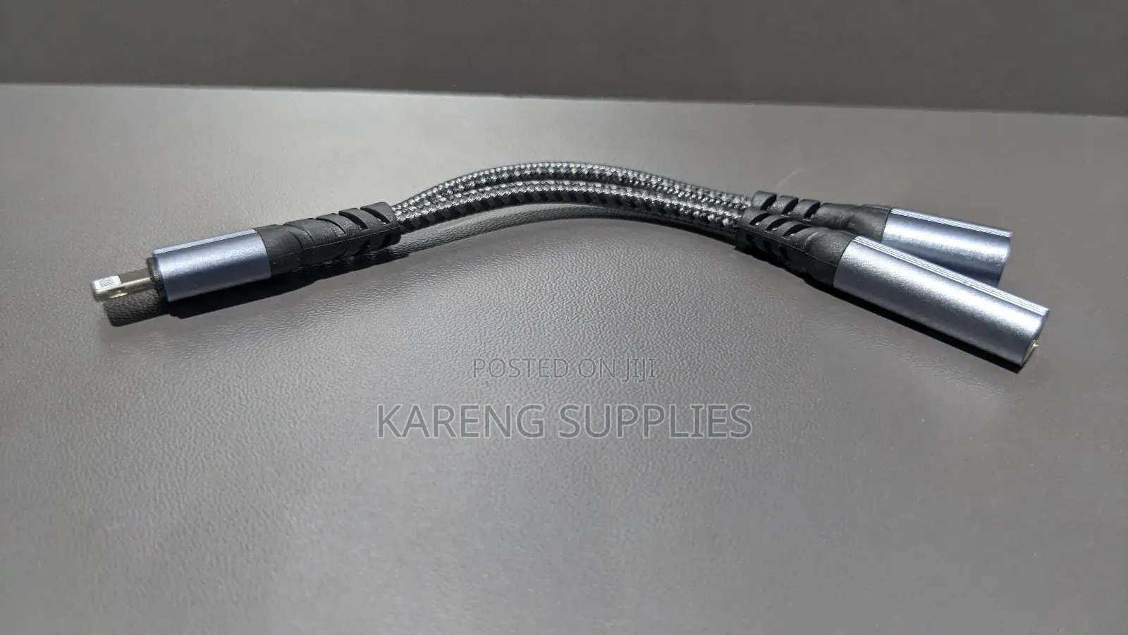 Lightning to Lightning and 3.5mm Adapter