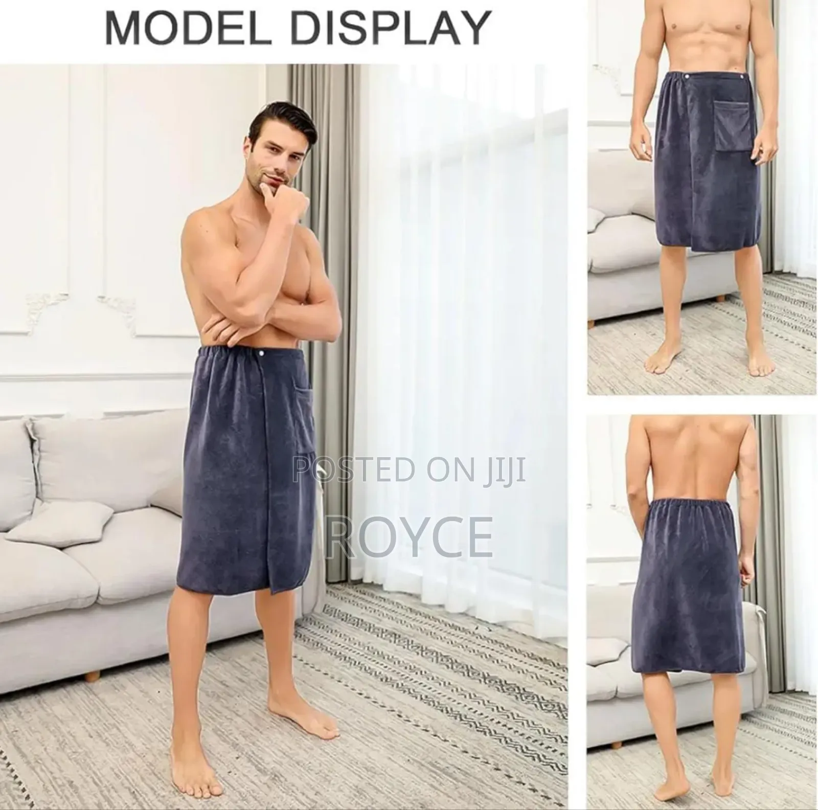 Bath Towel Wrap For Men