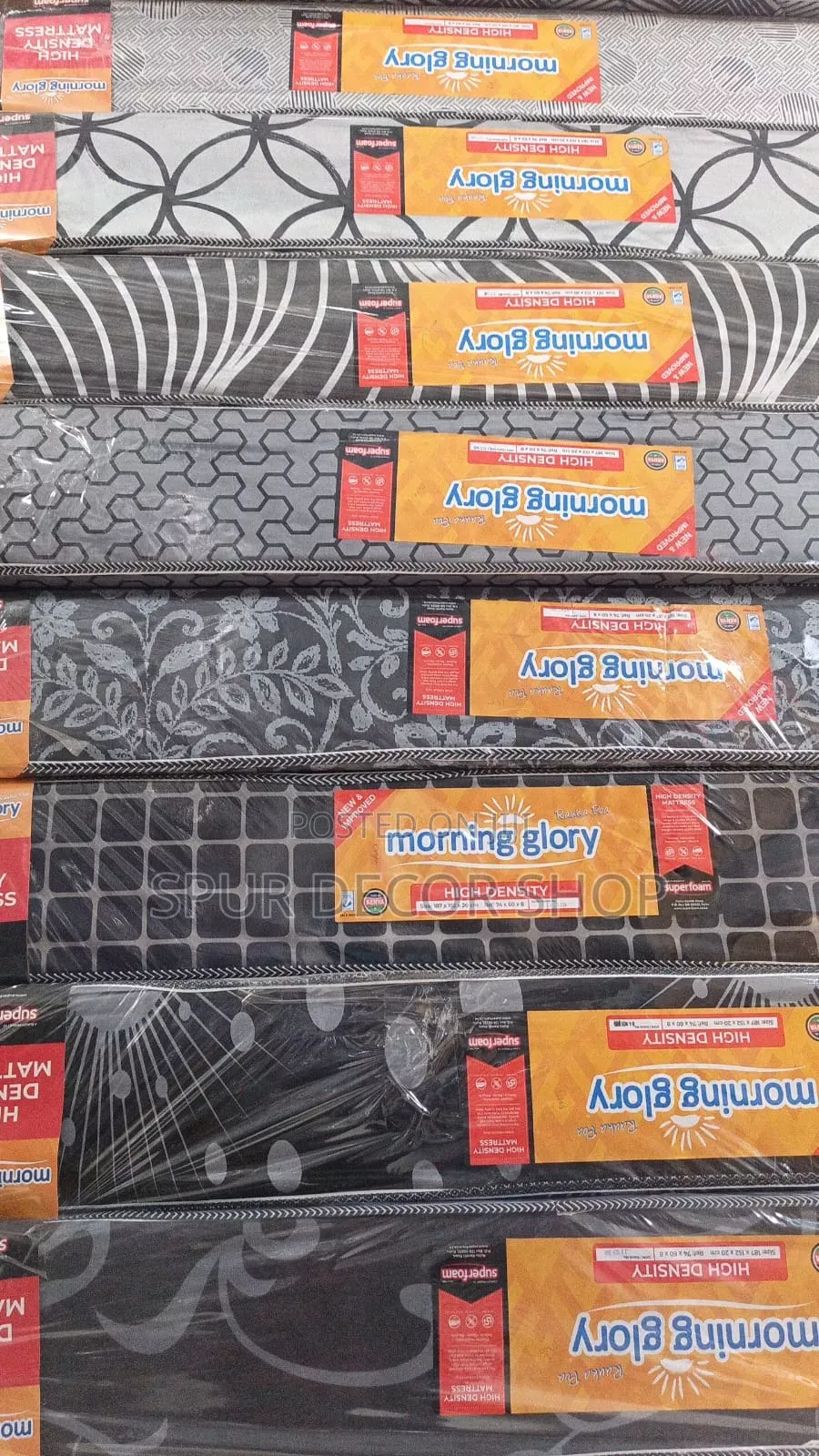 5×6 Heavy Duty Plain 8 Inches Mattress