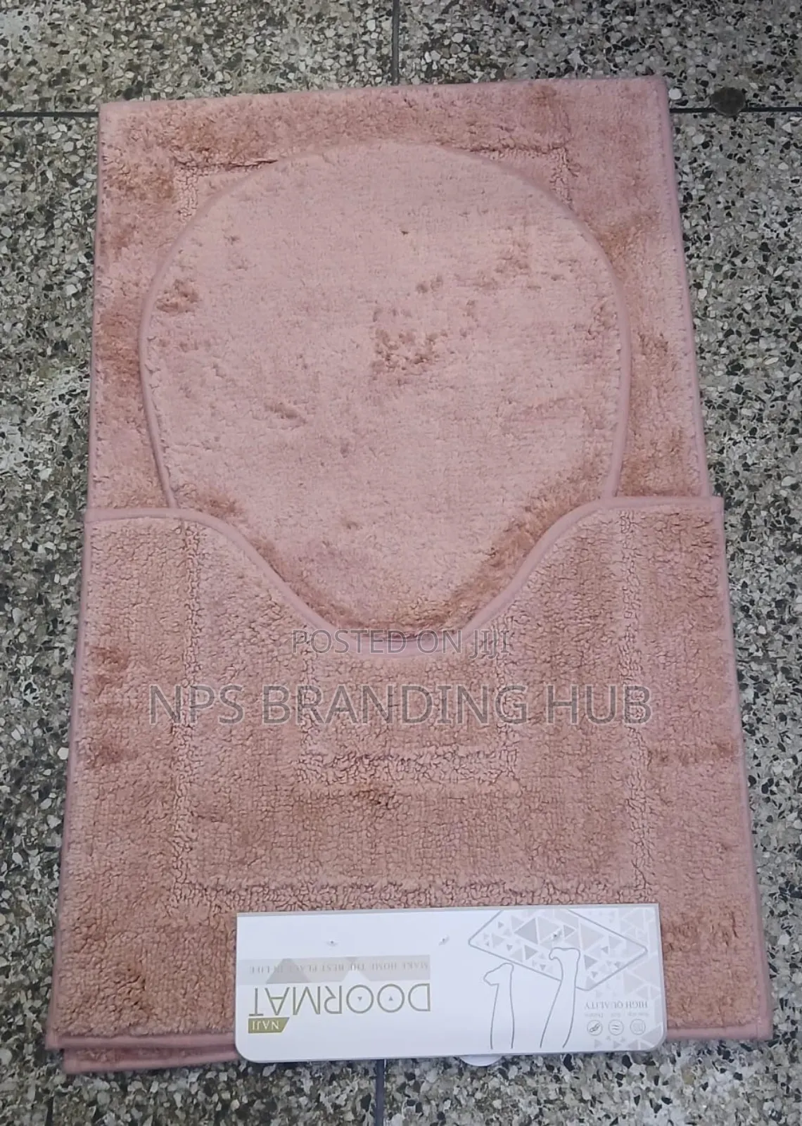 3pcs Bathroom Mats, Super Nonslip Underside Eh