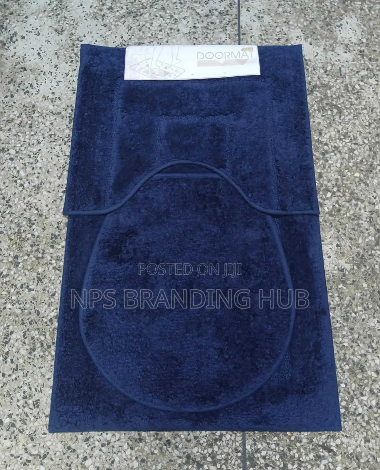 3pcs Bathroom Mats, Super Nonslip Underside Eh