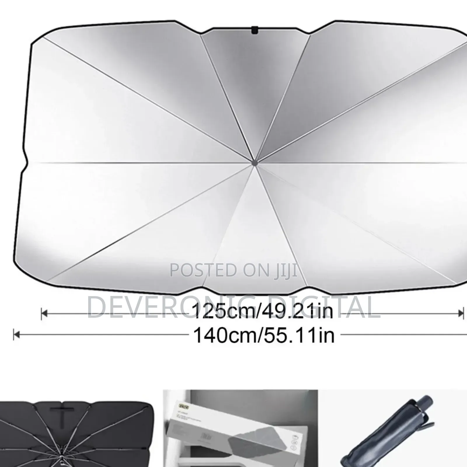 Car Dashboard Umbrella Sunvisor Windscreen