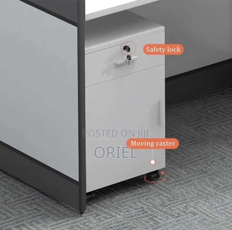 Office Workstations: Quad Executive Staff Workstation Desk