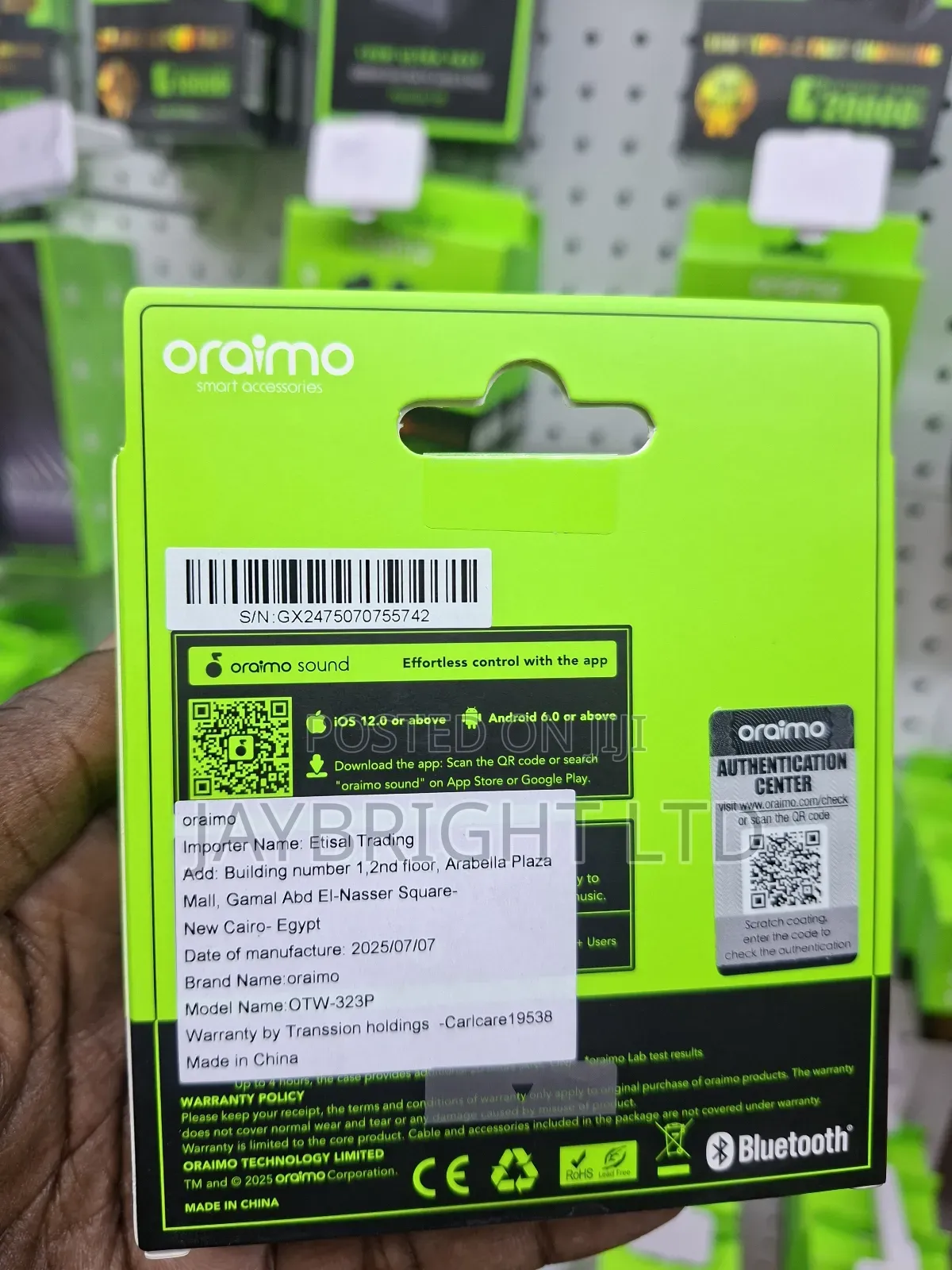 Oraimo Spacebuds Neo+ Anc Spatial Audio True Wireless Earphones