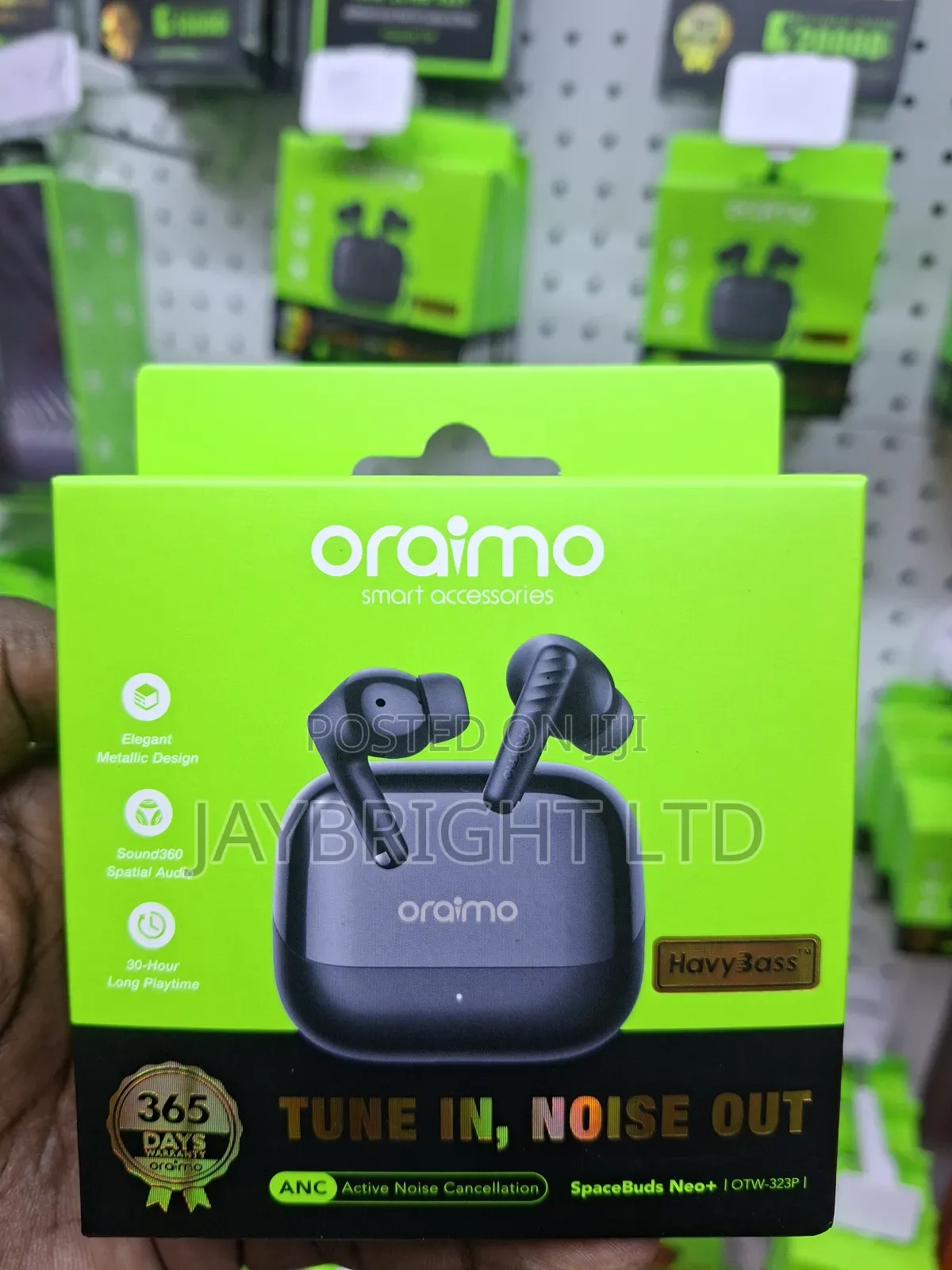 Oraimo Spacebuds Neo+ Anc Spatial Audio True Wireless Earphones