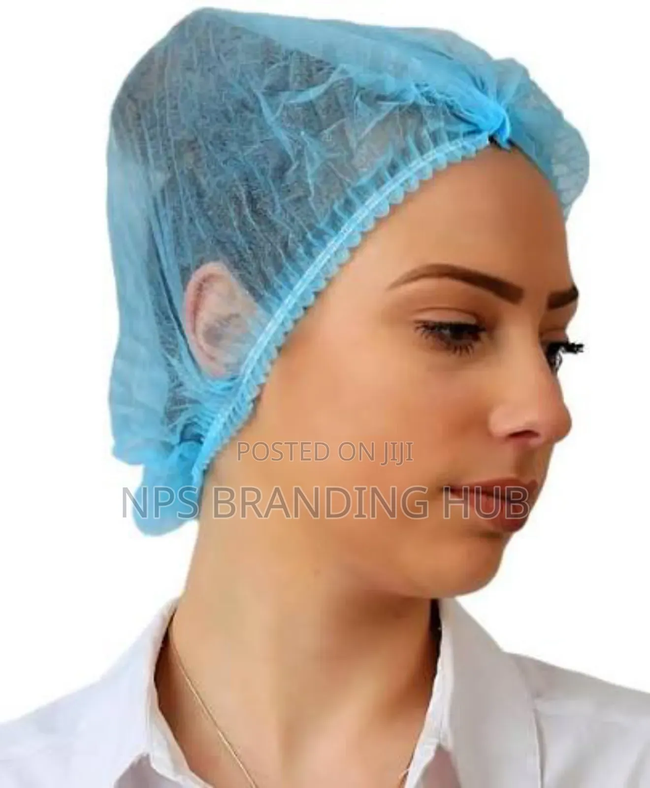 Nurse Blue Caps Packed In 100pieces