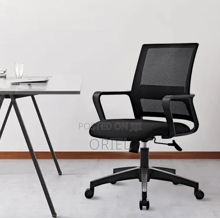Medium Back Chairs: Breathable Mesh Swivel Desk Chair