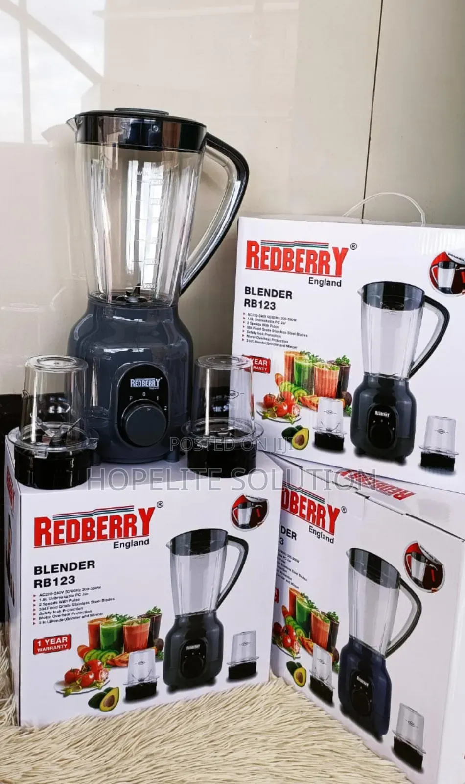 Blender 3 In1 Redberry
Available